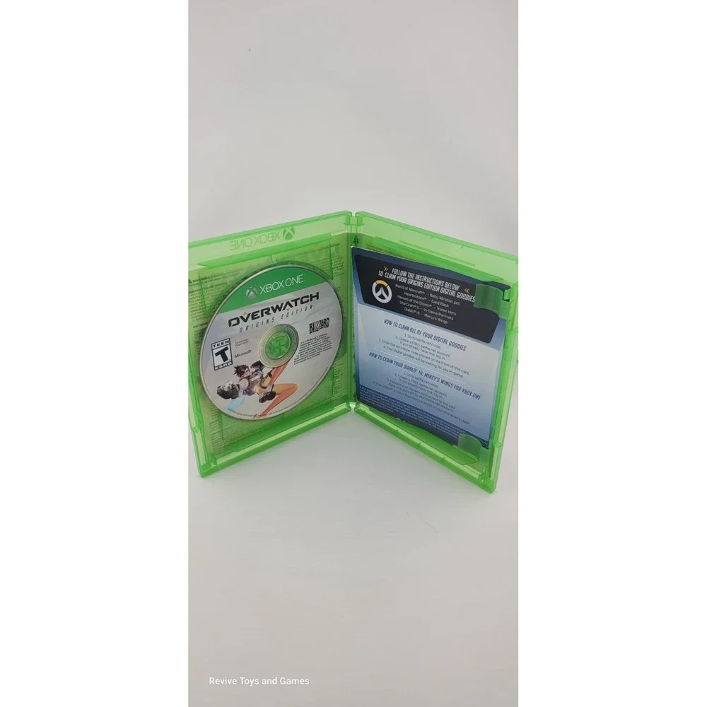 Overwatch Origins Edition (Microsoft Xbox One 2016) Game and Case Tested Working